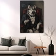 thumbnail image 2 of Alaskan Malamute Dog Painting Poster Art Print Home Dog Canvas Wall Art Bedroom Decor Painting Canvas Wall Art Living Room Posters Gifts, 2 of 6