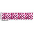 thumbnail image 3 of Ambesonne Floral Fabric by the Yard Upholstery, Flowers Romantic Spring Vibe, 3 Yards, Magenta Indigo and White, 3 of 5