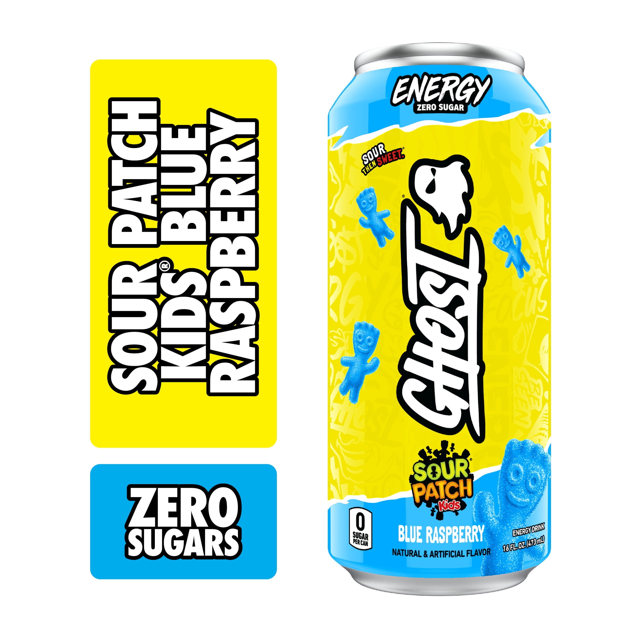 Rockstar, Energy Drink, 16 fl oz, Silver Ice pack of 12 - Walmart.com