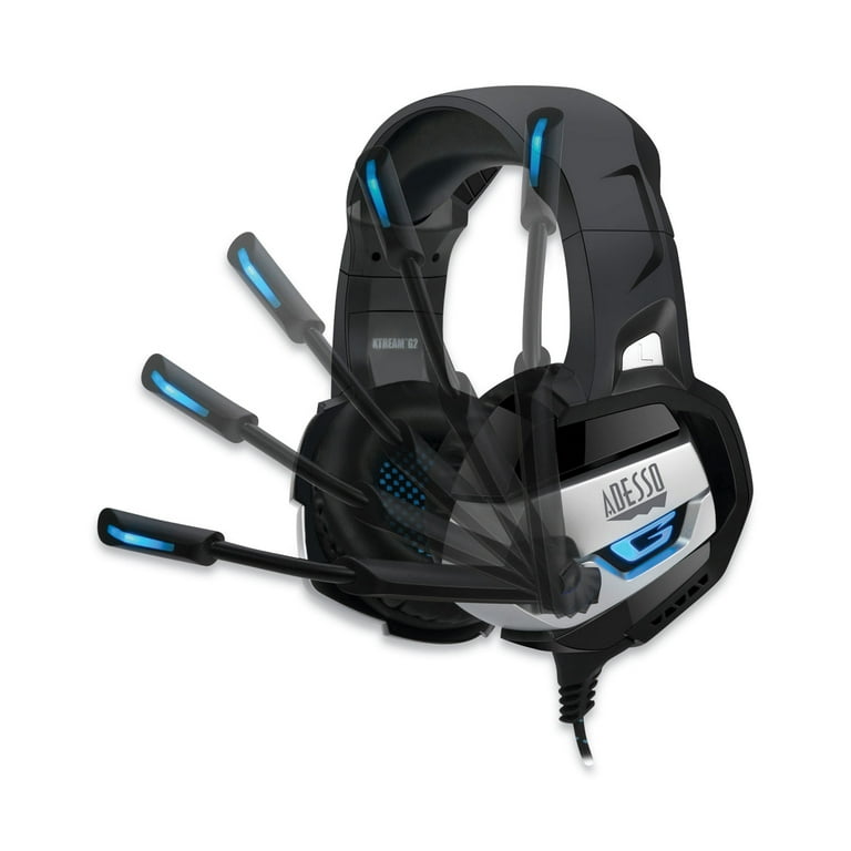 Xtream G2 Binaural Over The Head Headset, Black/Blue Xtream G2 Binaural Over The Head Headset, Black/Blue
