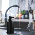 thumbnail image 5 of Black soap dispenser, 500 ml, stainless steel, for kitchen and bathroom -, 5 of 5