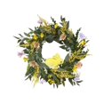 thumbnail image 2 of Corona de de Pascua Corona de margarita artificial Puerta delantera Guirnalda de flores Guirnalda de verdor para ventana, 2 of 9
