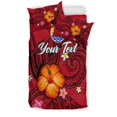 thumbnail image 2 of (Customized) Ensemble de Literie Tahiti Maohi - Hibiscus avec Tribal LT12, 2 of 6
