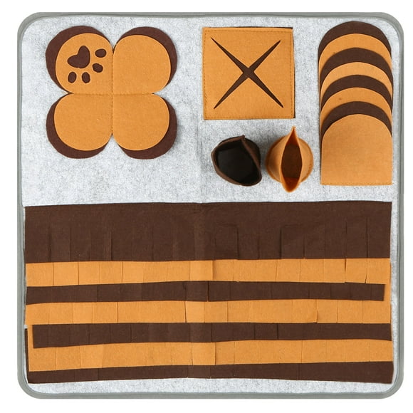 Labymos Pet Snuffle Mat Dog Snuffle Feeding Mat Interactive Pet Toys Encourages Natural Foraging Skills