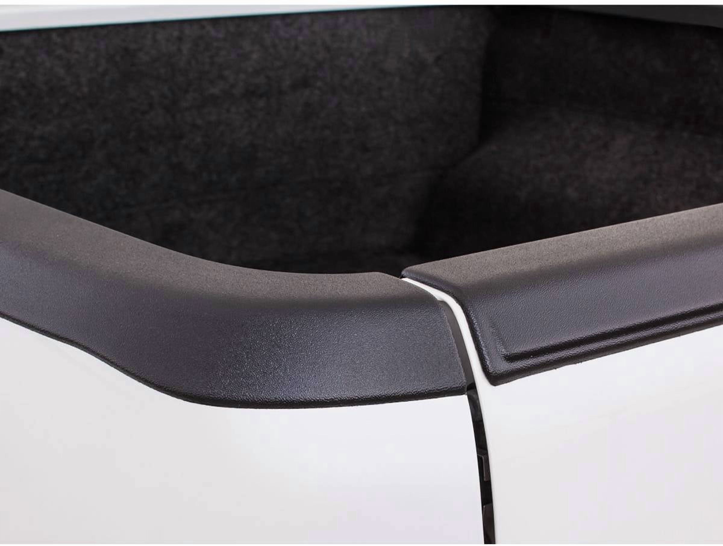 Husky Liners 2888012 Smooth Bed Rail Caps Smoothback w/ Stake Pocket Holes Fits 2002-2009 Dodge Ram 1500/2500/3500 6'4" Bed Fleetside