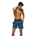 thumbnail image 5 of Tyhengta Men's Swim Trunks Quick Dry Beach Shorts with Zipper Pockets and Mesh Lining Navyblue 34, 5 of 8