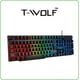 thumbnail image 2 of TECLADO + MOUSE + AUDIFONOS + MOUSE PAD Gamer RGB Gaming Combo 4 en 1 T-Wolf TF800, 2 of 9
