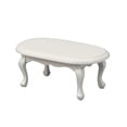 thumbnail image 1 of Mesa de café ovalada de madera Dollhouse Furniture a escala 1:12, 1 of 3