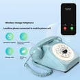thumbnail image 2 of Bluetooth Landline Phone, Retro Home Phones for Landline, Classic Vintage Cordless Telephone Bluetooth Connection Speakerphone for Home House（1PCS）, 2 of 5