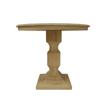 BingLTD - 30 D x 29 H Chelsea Round Dining Table (TT3001 / WH-Chelsea28-UNF)