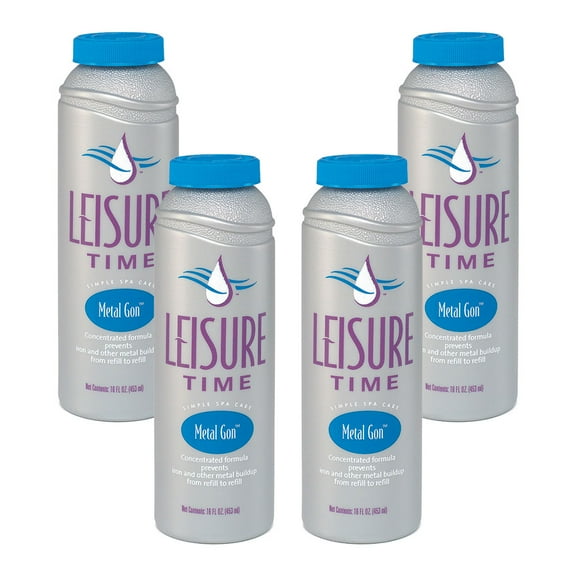 Leisure Time Metal Gon for Spas and Hot Tubs, 1-Pint