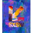 thumbnail image 4 of Stephen Chambers 26x30 Black Modern Wood Framed Wall Art Titled - Sxsw 1, 4 of 6