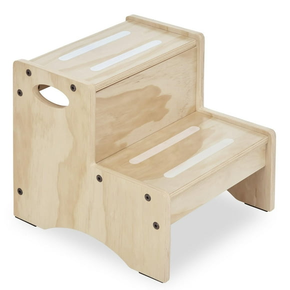 Dream On Me Little Steps Step Stool / Base antidérapante / Tabouret marchepied polyvalent pour enfants / Tabouret solide et robuste pour enfants