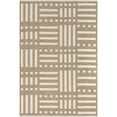 thumbnail image 3 of nuLOOM Mina SuperiorWash Modern Stripes Reversible Machine Washable Area Rug, 5' x 8', Mina Beige, 3 of 13
