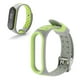 thumbnail image 4 of Correa de silicona de repuesto para reloj MI Band 5, nueva. Gris + verde, 4 of 8