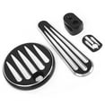 thumbnail image 3 of Couvercle de Porte de Carburant Couvercle d'Insert de Porte de Carburant &amp; Insert de Tableau de Bord &amp; Bande de Style Kit d'Allumage Adapté pour FLHX / FLHT / FLTR / FLHTCUTG, 3 of 8