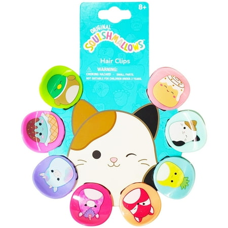 Glam Up Your Look with Kids Butterfly Hair Clips - 8 Cute Hair Clips with Small Soft Claw Clips for Every Occasion - Multi Color with your favorite characters - Ages 3+