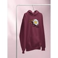 thumbnail image 3 of Stay Wild Big Daisy Hoodie Women -Image by Shutterstock, Female 5X-Large, 3 of 4