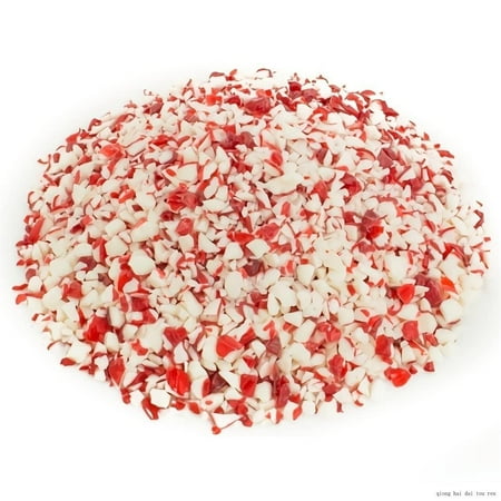 

Chopped Peppermint Candy Ice Cream Topping By T.R. Toppers | 5 Pound Bulk Bag