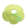 thumbnail image 1 of OULII Dog Collars 1Set for Surgery and Recovery Period in Green with Flower Pattern Cloth S, 1 of 8