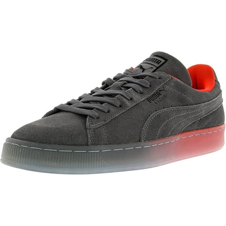 Puma Men's Classic Fade Future Steel Gray Ankle-High Suede Fashion Sneaker - 10.5M