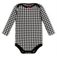thumbnail image 4 of Hudson Baby Cotton Long-Sleeve Bodysuits, 3-Pack, Newborn- 24 Months, 4 of 5