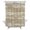 Beige, variant on Stall Shower Curtains 36" x 72", Teal White Blue Wooden Washable Shower Curtain for Bathroom, Abstract Dotted Borders Country Waterproof Polyester Fabric Bathtub Curtain Panel