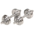 thumbnail image 1 of Juego de Mancuernas Cromadas 15KGs 33 lb Sunny Health & Fitness SF-No. 014, 1 of 7