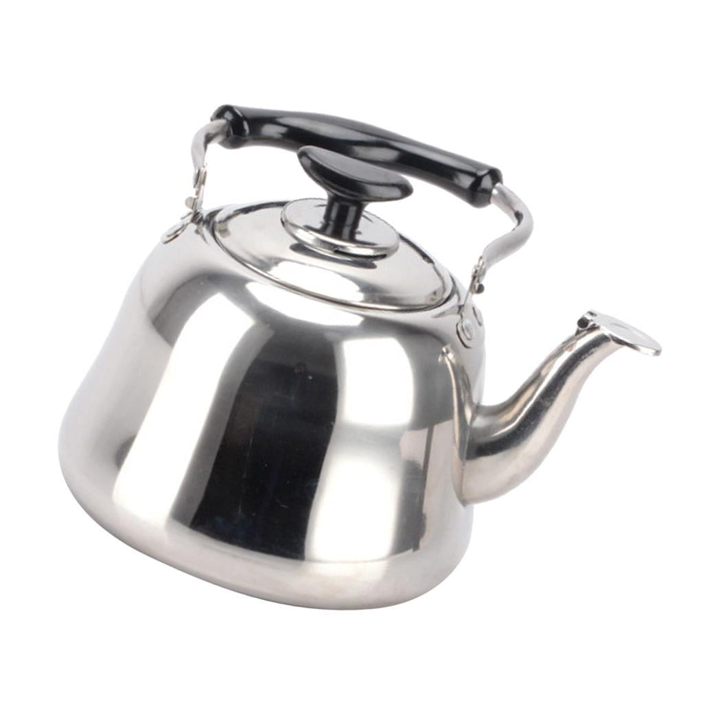 1pc Silver 3l Large Capacity Stainless Steel Electric-free Kettle