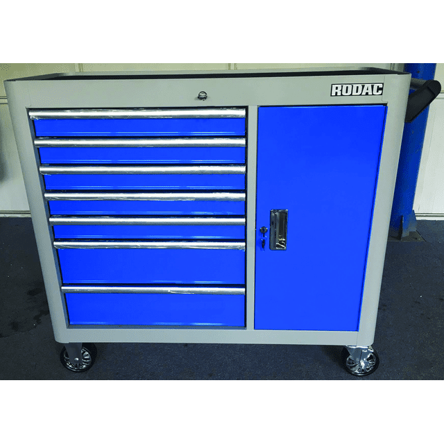 Rodac RD440071CDS 44"7 Drawer 1Dr.Roller Cab