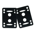 thumbnail image 1 of S SERENABLE Set of 2 Longboard Skateboard Riser Pads, PU, Size Shock Pads Angel Wedge Riser Pads, 55x78mm, Black, 1 of 8