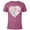 Purple, variant on Disney Frozen 2 Elsa and Bruni Make Today Magic Heart - Short Sleeve Blended T-Shirt for Adults - Customized-Ocean Blue