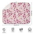 thumbnail image 2 of Microfibre Drying Mat for Kitchen Pioneer Dish Drying Drainer Mat Absorbent Colorful Floral Drying Mat Washing Up for Glass, Plate & Cup 18inch X 24inch, 2 of 5