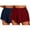 Red1, variant on Jalioing 2 Pack Womens Lounge Shorts Lightweight Solid Color Elastic Waist Short Pants Loose Casual Summer Beach Shorts