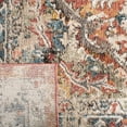 thumbnail image 6 of Safavieh Carlyle Jone Medallion Area Rug, Orange/Blue, 6'7" x 6'7" Round, 6 of 10