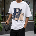 thumbnail image 7 of Men's 100% Cotton Short Sleeve Crewneck Graphic T-Shirt, Soft Breathable Moisture Wicking Casual Basic S-3XL, 7 of 7