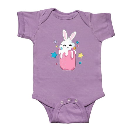 

Inktastic Easter Strawberry Bunny Drink with Stars Gift Baby Boy or Baby Girl Bodysuit