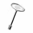 thumbnail image 2 of Hearth Products Controls HPC Fire Universal Shutoff Valve Key (317-12C), Polished Chrome, 12-Inch, 2 of 2