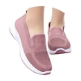 thumbnail image 3 of XIMIN Women's Orthopedic Sneakers New Air Cushion Slip on Walking Lightweight Shoes Casual Walking Wide Soft Soled Shoes with Arch Support Comfort Platform Sneakers, 3 of 9