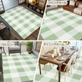 thumbnail image 6 of Sage Green Buffalo Check 5x8 Area Rugs, Farmhouse Plaid Modern Geometric Non-Skid Rubber Backing Large Rectangle Rugs - Living Room Bedroom Home Office, Indoor Floor Mat Carpets Washable Rug, 6 of 9
