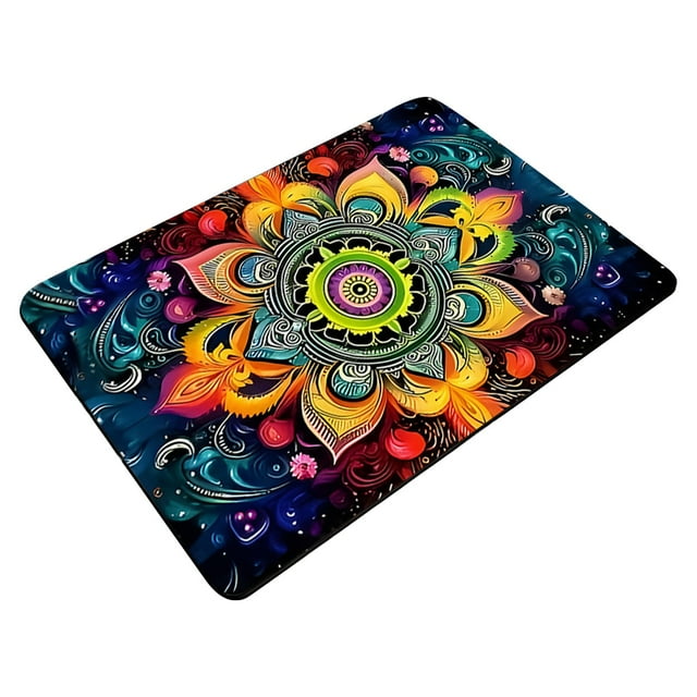 Water Absorbent Mud Entrance Mat Non Kitchen Bathroom Rug Durable Easy Clean Floor Carpet for Indoor Use
