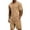 Khaki, variant on COOFANDY Men's 2 Pieces Outfits Quarter Zip T Shirt and Shorts Set Casual Athletic Suit Summer Tracksuits