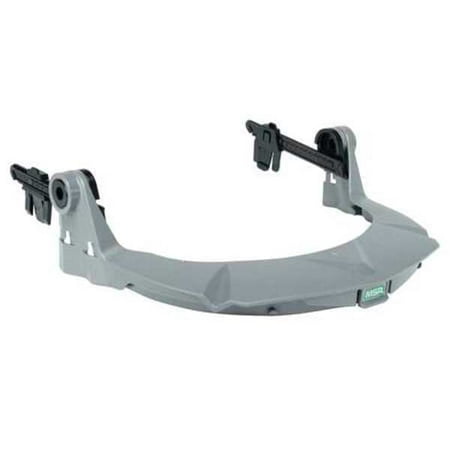 Face Shield Frame, 3.110" Height, Not Applicable Suspension, Gray