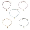 thumbnail image 6 of Fish Shape Drop Necklace Corrosions Resistant Stainless Steel Handwoven Rope Chain Adjustable Holiday Jewelry Accessory, 6 of 8