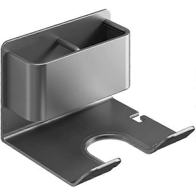 Bathroom Storage Rack Hair Dryer Wall Mounted Holder Blow Dryer Rack Stand Organizer Hair Dryer Storage Bracket Hanger Hair Dryer Holder Wall Mounted