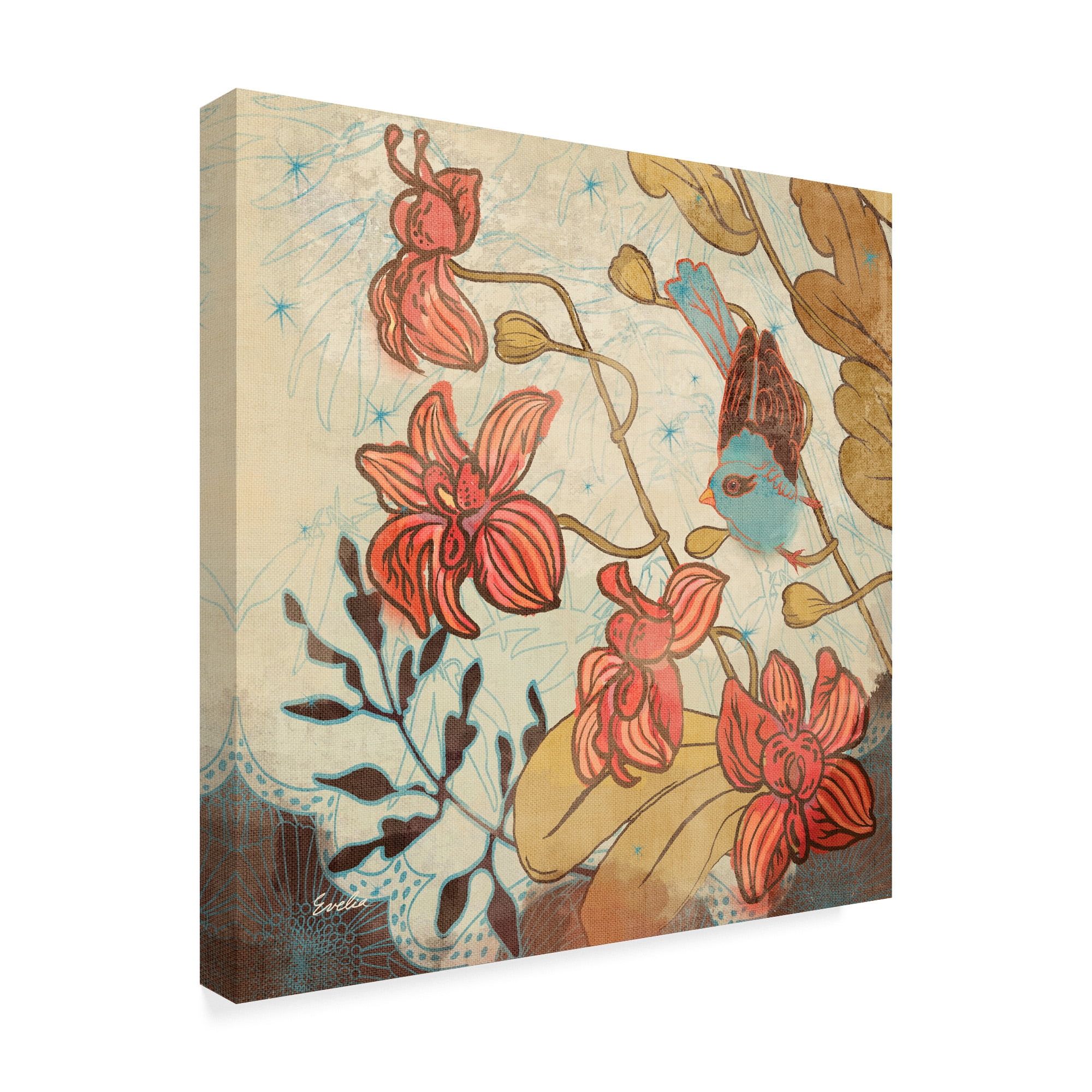 Trademark Fine Art 'Spice And Whimsy II' Canvas Art by Evelia Designs