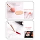 thumbnail image 4 of Pincel De Maquillaje Cosmético 3 En 1, Pinceles Faciales Para Mezclar Base, Crema Líquida O Polvo Cateissary CE003721-00, 4 of 6