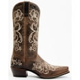 thumbnail image 2 of Shyanne Women's Lasy Floral Embroidered Western Boot Snip Toe Brown 8 1/2 M  US, 2 of 7