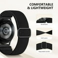 thumbnail image 4 of XIHAMA 5 Pack Stretchy Bands Compatible with Samsung Galaxy Watch 7 6 5 4 FE Band 40mm 44mm 45mm/Watch 6 4 Classic 4 42mm 46mm 43mm 47mm/Active 2,20mm Soft Nylon Solo Loop Band Elastic Strap, 4 of 9