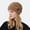 A111 Coffee, variant on Slouchy Beanies for Women Chemo Headwear Ribbed Crossed Chunky Cable Knit Snow Ski Skull Cap Knitting Skull Beanies Warm Fleece Lined Fun Daily Wear Black One Size
